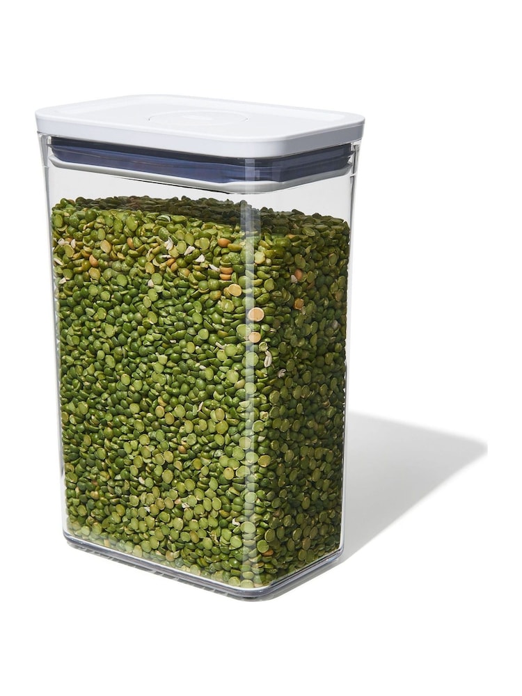 Oxo Silver Medium POP Food Container Rectangle 2.7 Qt 2.6L Qt2.6L - Image 2 of 6