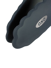Oxo Silver 9inch Tongs with Silicone Heads - Image 4 of 4