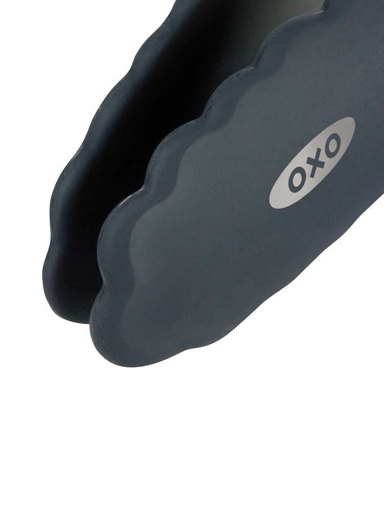 Oxo Silver 9inch Tongs with Silicone Heads - Image 4 of 4