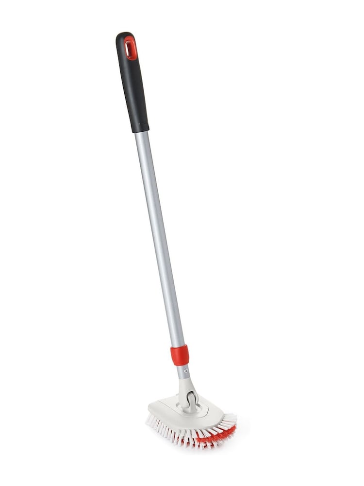Oxo Silver Extendable Bathroom Tub & Tile Brush - Image 1 of 6