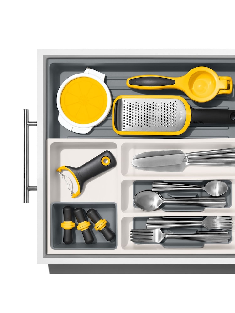Oxo Silver Good Grips Expandable Utensil Drawer Organizer - Image 1 of 6