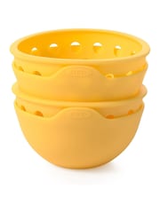 Oxo 12 Piece Silver 2 Piece Silicone Egg Poacher Set - Image 6 of 6