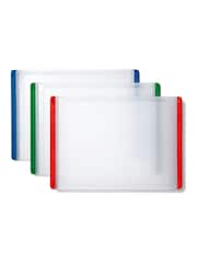 Oxo 3 Piece Silver Everyday Cutting Board Set - Image 2 of 6