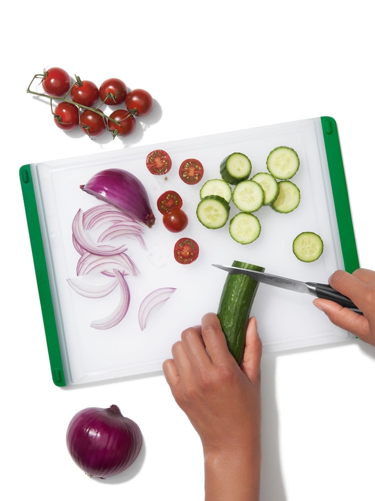 Oxo 3 Piece Silver Everyday Cutting Board Set - Image 6 of 6