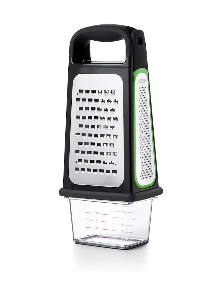 Oxo Silver Good Grips Box Grater With Removable Zester - Image 2 of 6