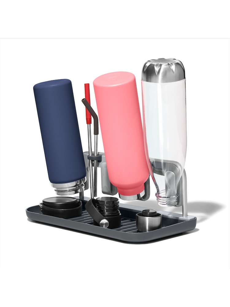 Oxo Silver Good Grips Water Bottle Drying Rack - Image 6 of 6