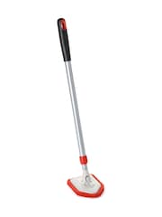 Oxo Silver Extendable Bathroom Tub and Tile Scrubber - Image 1 of 6
