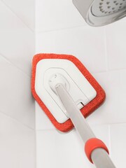Oxo Silver Extendable Bathroom Tub and Tile Scrubber - Image 3 of 6