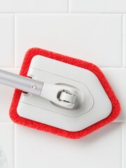 Oxo Silver Extendable Bathroom Tub and Tile Scrubber - Image 5 of 6