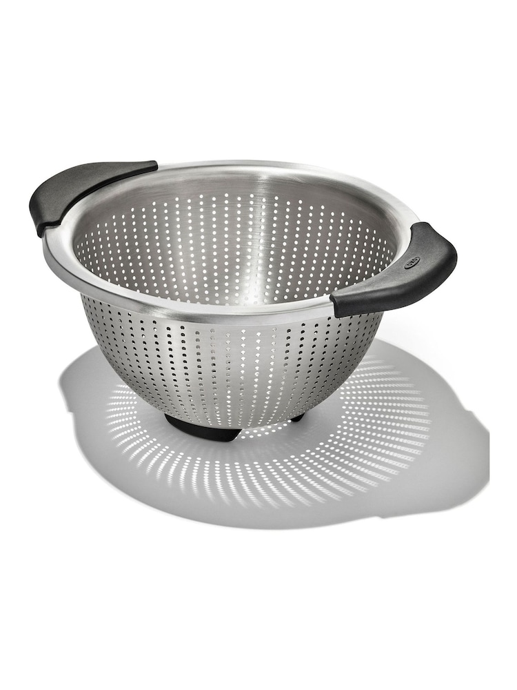 Oxo Silver Good Grips Stainless Steel Colander - Image 2 of 6