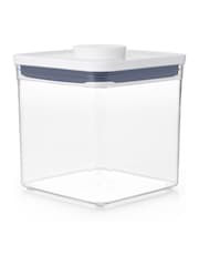 Oxo Silver POP Food Container Big Square Short 2.8 Qt2.6L - Image 6 of 6