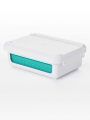 Oxo Silver Silicone Small Ice Cube Tray with Lid - Image 5 of 6