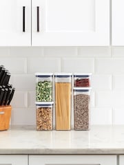 Oxo Silver Good Grips 5 Piece POP Container Set - Image 1 of 4