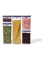 Oxo Silver Good Grips 5 Piece POP Container Set - Image 2 of 4