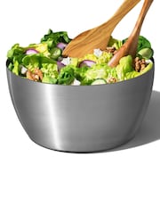 Oxo Silver Steel Salad Spinner - Image 3 of 6