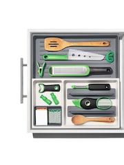 Oxo Silver Large Expandable Kitchen Tool Drawer Organizer - Image 1 of 6