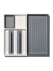 Oxo Silver Large Expandable Kitchen Tool Drawer Organizer - Image 6 of 6