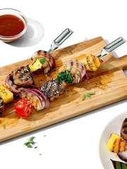 Oxo 6 Piece Silver Good Grips Grilling Skewer Set - Image 5 of 6
