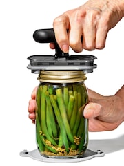 Oxo Silver Good Grips Twisting Jar Opener with Basepad - Image 1 of 6