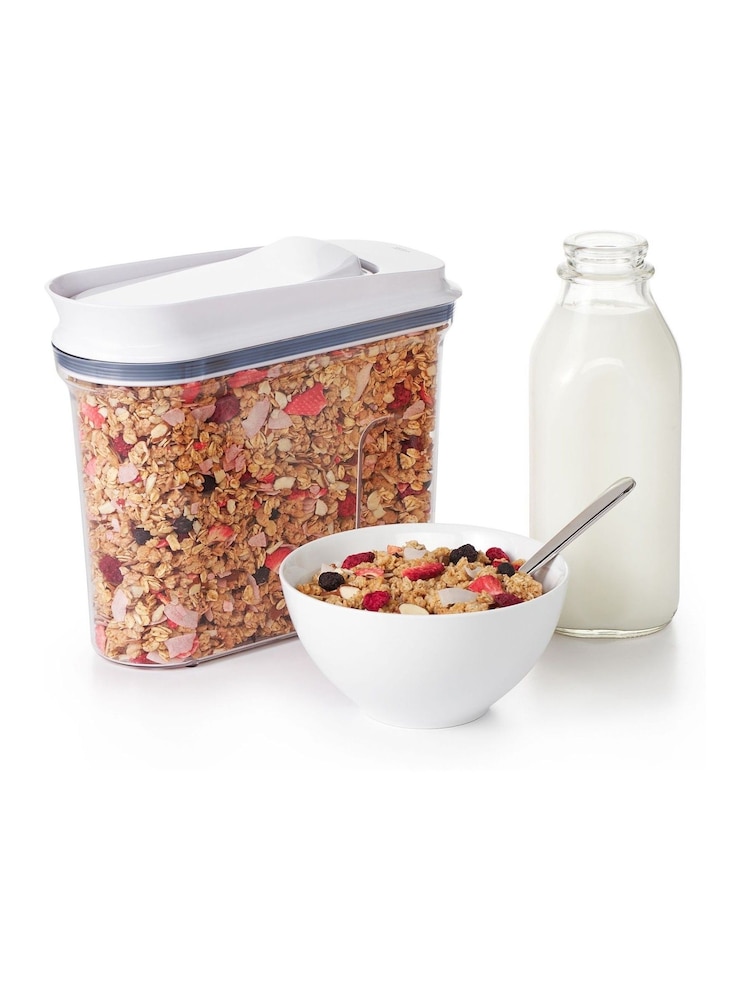 Oxo Silver Small POP Cereal Dispenser 2.5 Qt - Image 1 of 6