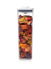 Oxo Silver POP Food Container Small Square Tall 2.3 Qt - Image 1 of 5