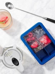 Oxo Silver Large Silicone Ice Cube Tray with Lid - Image 5 of 6