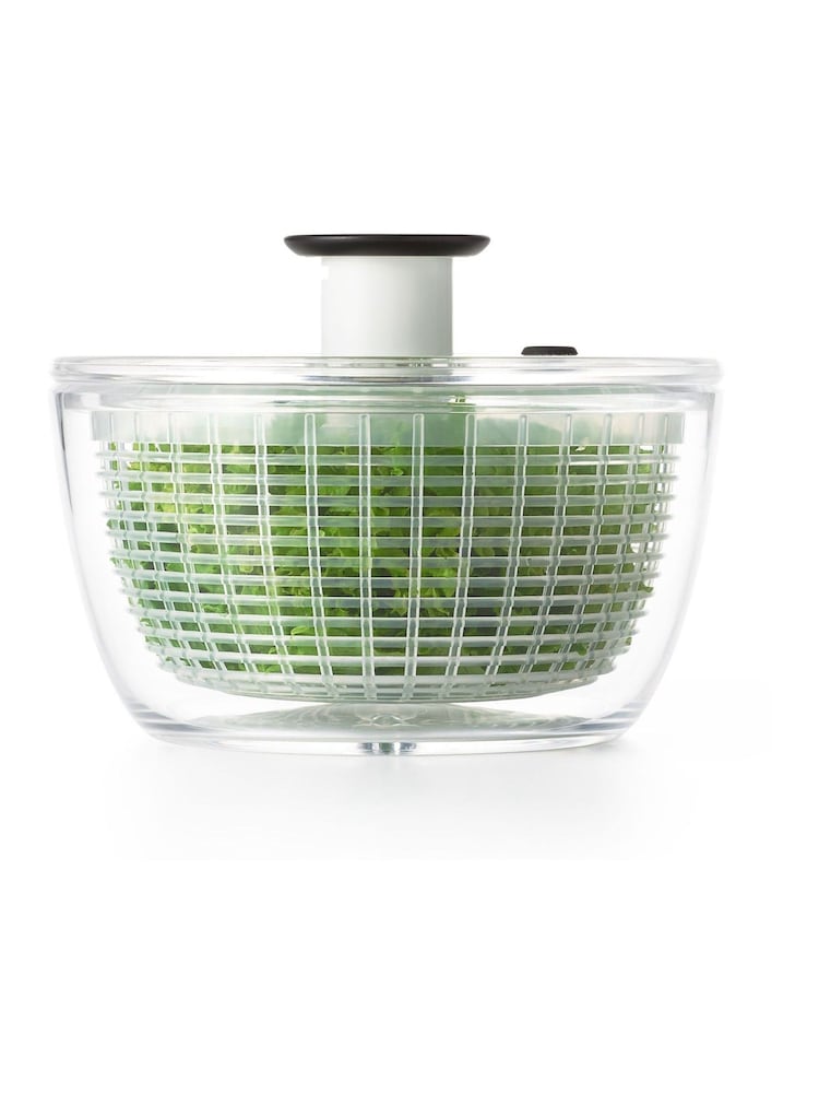 Oxo Silver Good Grips Little Salad & Herb Spinner - Image 1 of 6
