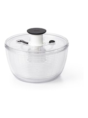 Oxo Silver Good Grips Little Salad & Herb Spinner - Image 2 of 6