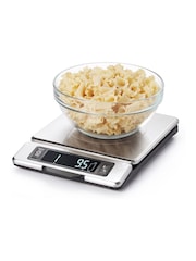 Oxo Silver Stainless Steel Food Scale With Pull Out Display - Image 3 of 6