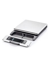 Oxo Silver Stainless Steel Food Scale With Pull Out Display - Image 4 of 6