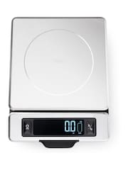 Oxo Silver Stainless Steel Food Scale With Pull Out Display - Image 5 of 6