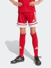 adidas Red Squadra 25 Kids Shorts - Image 1 of 7