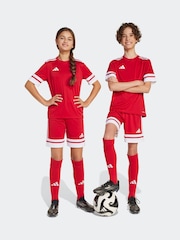 adidas Red Squadra 25 Kids Shorts - Image 4 of 7