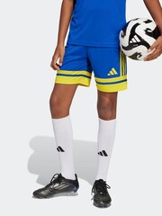 adidas Blue Squadra 25 Kids Shorts - Image 1 of 6