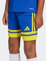 adidas Blue Squadra 25 Kids Shorts - Image 4 of 6