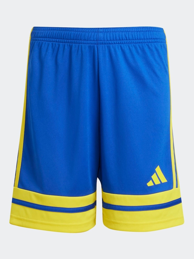 adidas Blue Squadra 25 Kids Shorts - Image 6 of 6