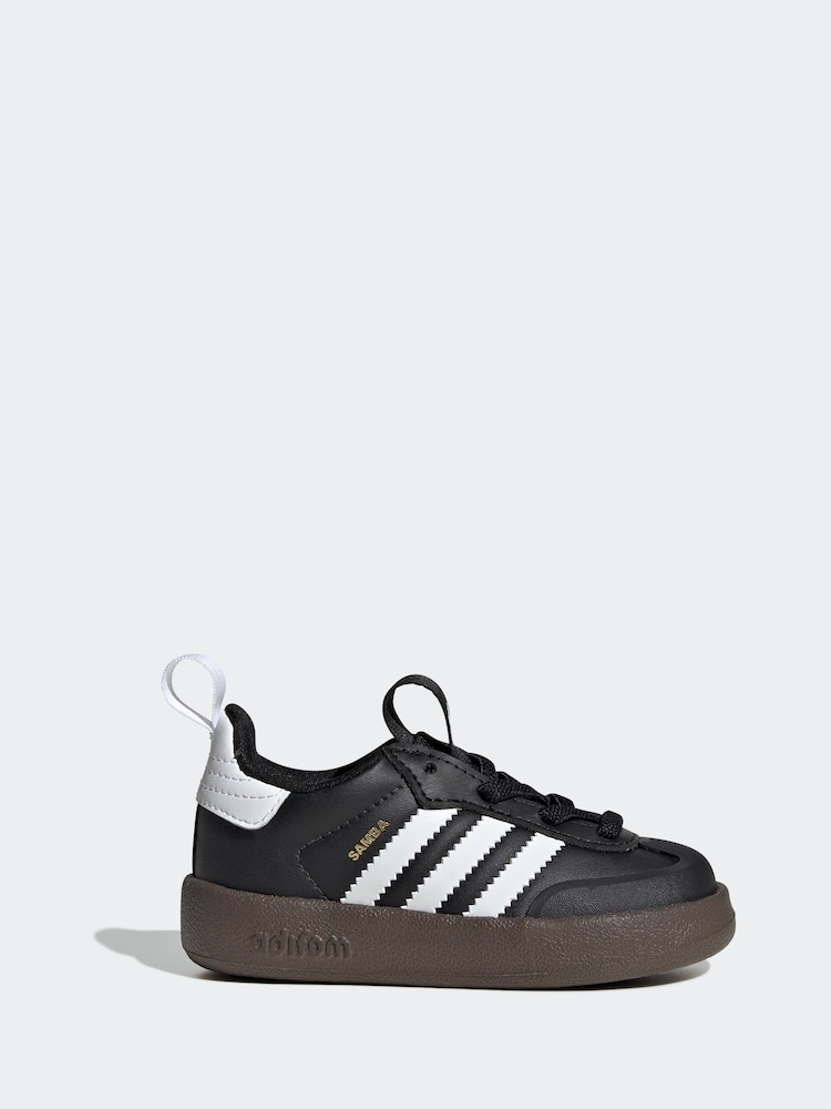 adidas Originals Black/White Adifom Samba 360 Easy-On Infant Trainers - Image 1 of 10 adidas Originals Black/White Adifom Samba 360 Easy-On Infant Trainers - Image 1 of 10