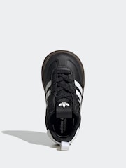 adidas Originals Black/White Adifom Samba 360 Easy-On Infant Trainers - Image 6 of 10