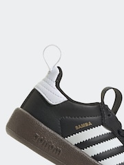 adidas Originals Black/White Adifom Samba 360 Easy-On Infant Trainers - Image 9 of 10