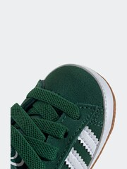 adidas Originals Green Campus Crib Hook and Loop Easy On Infant Trainers - Image 8 of 9