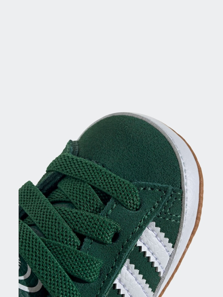 Buy adidas Originals Green Campus Crib Hook and Loop Easy On Infant  Trainers from Next USA
