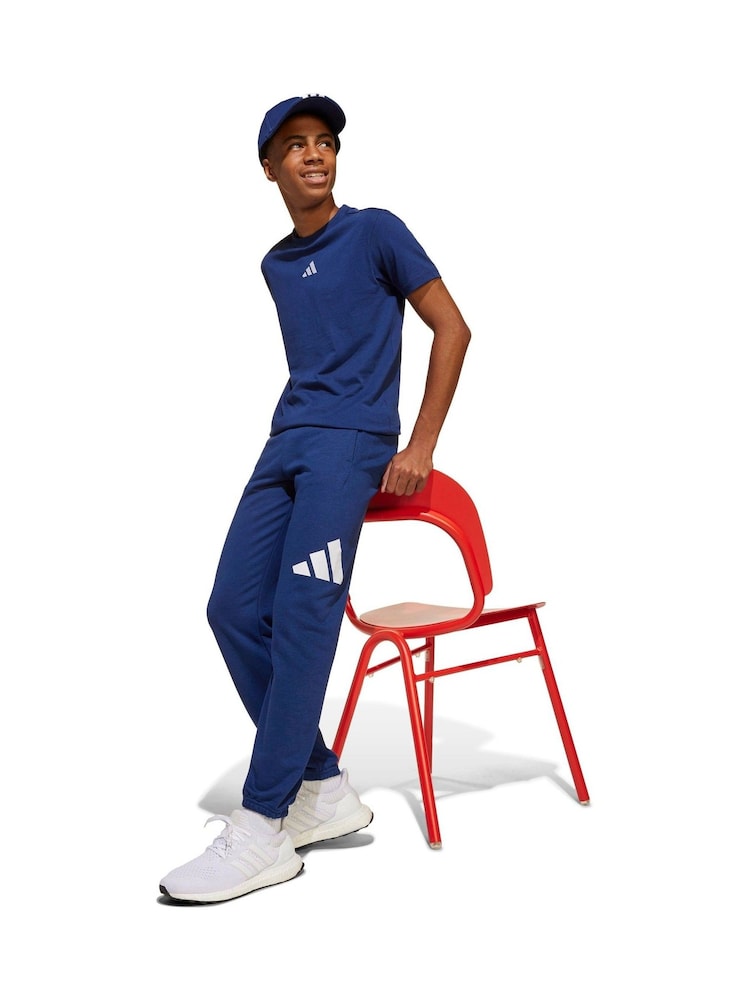 adidas Dark Blue Essentials Joggers Kids - Image 1 of 6