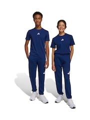 adidas Dark Blue Essentials Joggers Kids - Image 2 of 6
