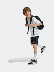 adidas White/Black Regular Fit Train Essentials Logo Kids T-Shirt - Image 5 of 6