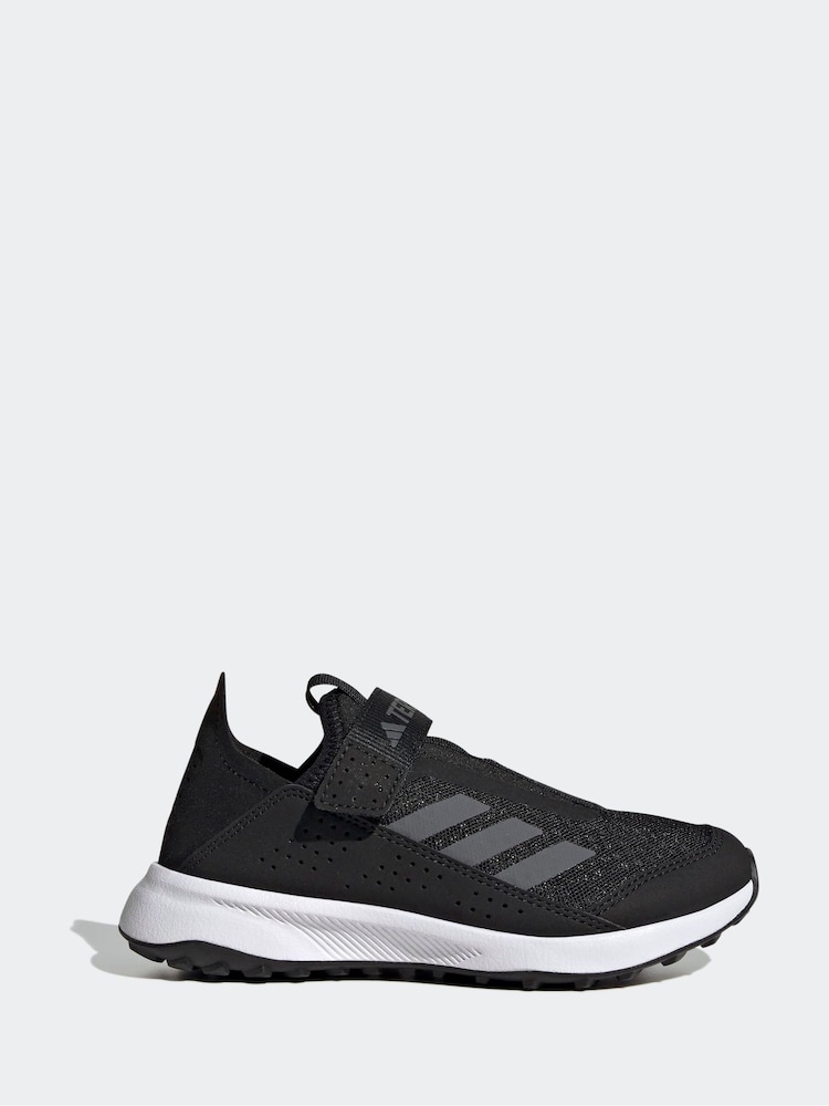 adidas Black/Grey Terrex Voyager 21 Slip-On Travel Trainers - Image 1 of 9