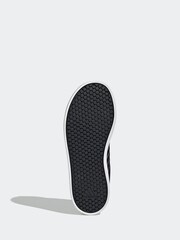 adidas Black/White VS Pace 2.0 Hook and Loop Kids Trainers - Image 4 of 10