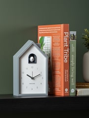Karlsson Mouse Grey Modern Cuckoo Alarm Clock - Image 1 of 5