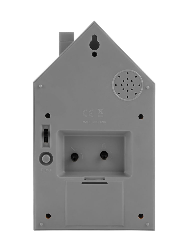 Karlsson Mouse Grey Modern Cuckoo Alarm Clock - Image 5 of 5