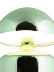 Leitmotiv Dark Green Plated Impetu LED Table Lamp - Image 4 of 5
