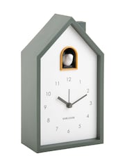 Karlsson Jungle Green Modern Cuckoo Alarm Clock - Image 2 of 5